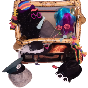 Koffer mit Accessoires