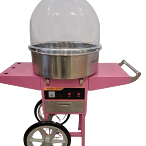 Zuckerwattemaschine mit Wagen